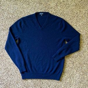 J. Crew cashmere v-neck sweater